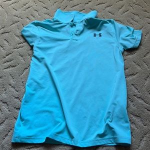 boys collared shirt teal your mesium